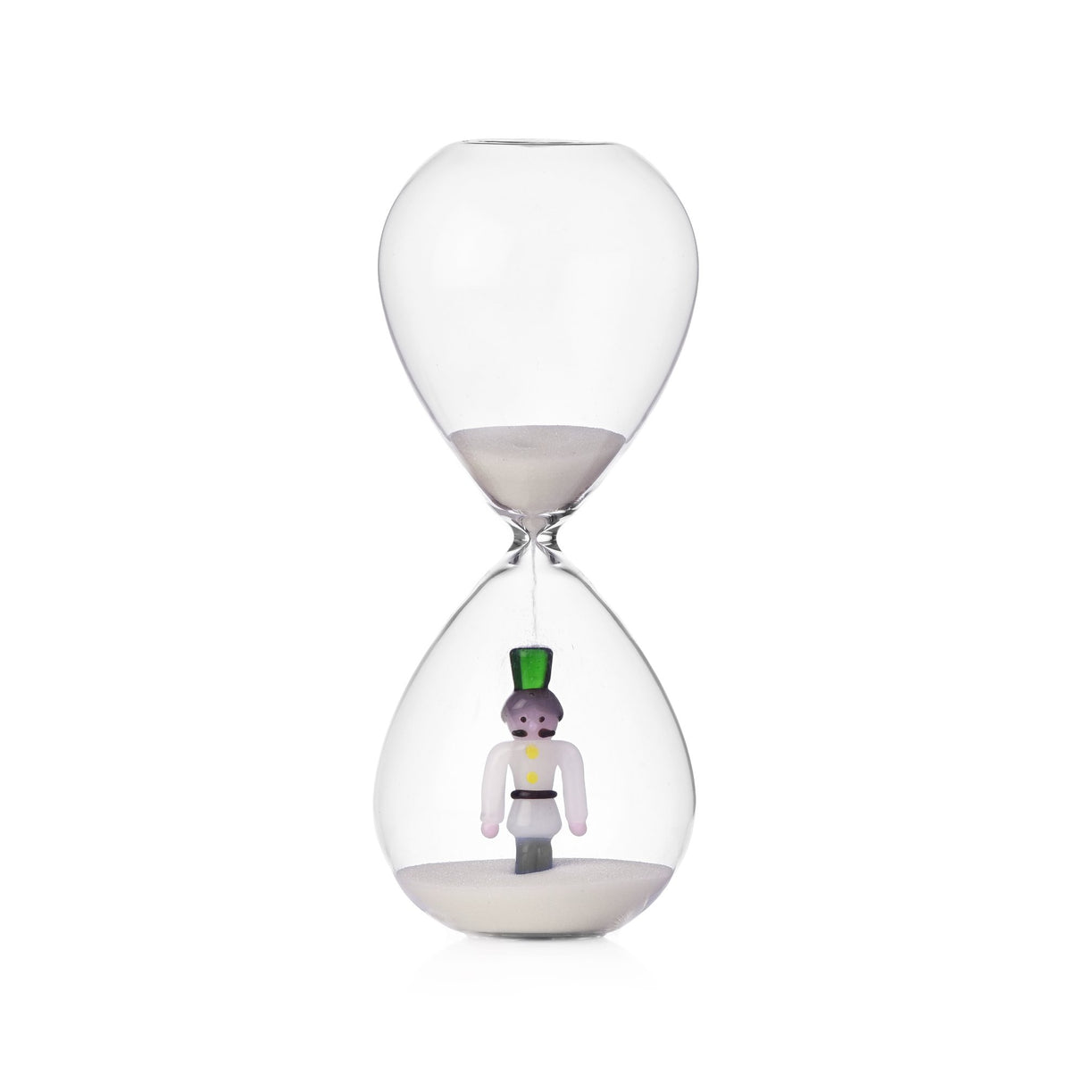 ICHENDORF Schiaccianoci Clessidra Soldatino 20cm Vetro Borosilicato