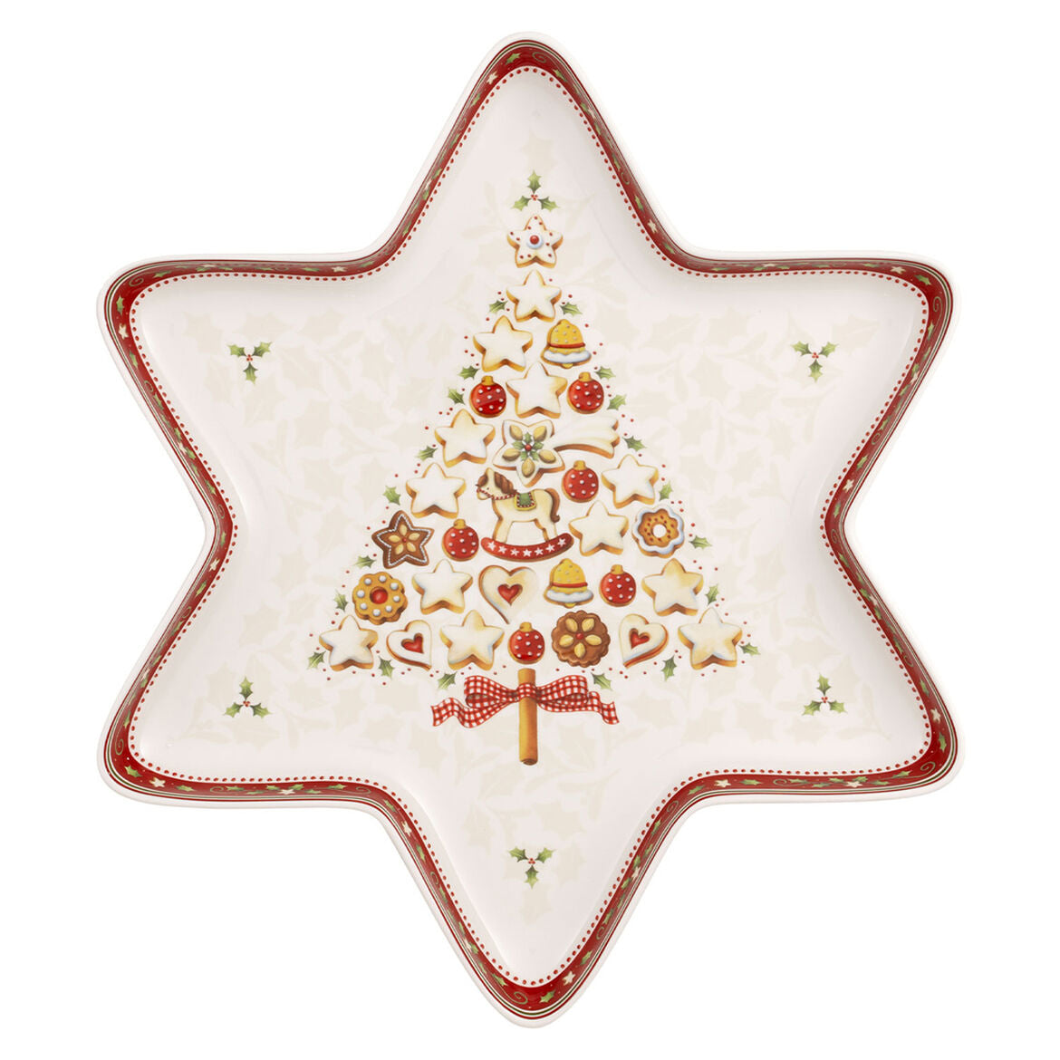 VILLEROY &amp; BOCH Winter Bakery Delight Large Star Cup 37.5x33cm
