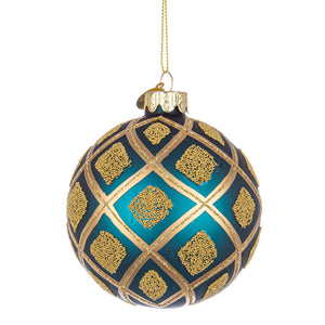 Sfera Di Natale Dell'oro 3d Rendono Illustrazione di Stock - Illustrazione di luminoso, creativo