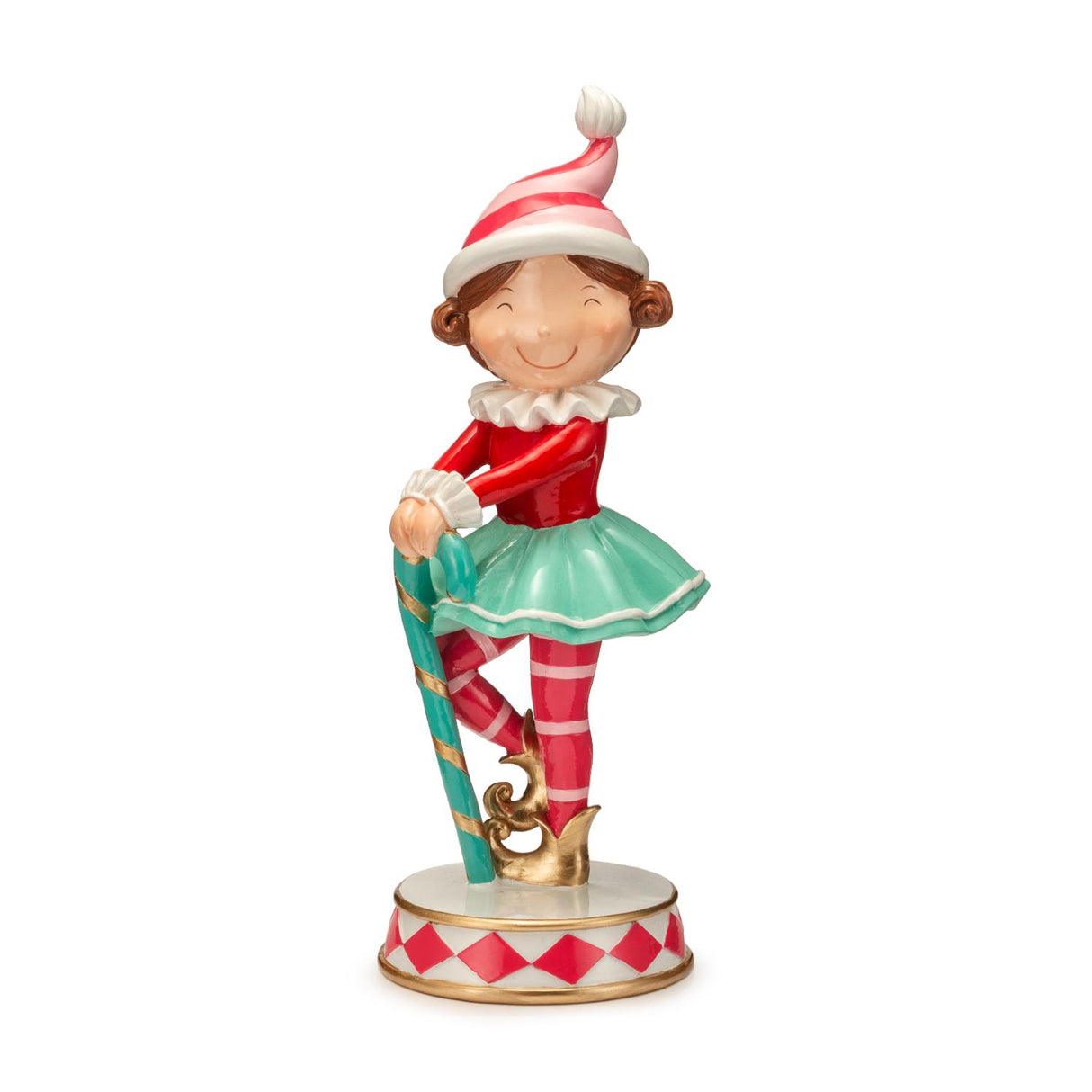 PALAIS ROYAL Elfo di Natale Donna Decorazione Natalizia 28cm Resina