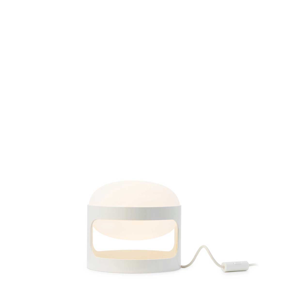 KARTELL KD28 Lampada da Tavolo Bianco 25x23cm PMMA