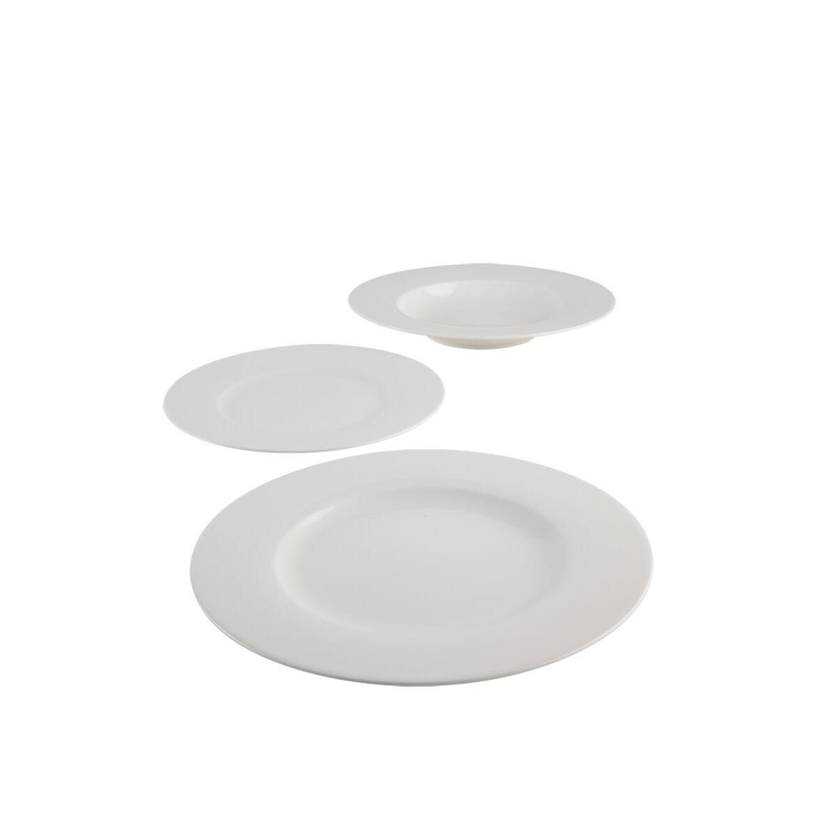 VILLEROY &amp; BOCH | Vivo Basic White Starter Plate Set 12 Pieces Table Service