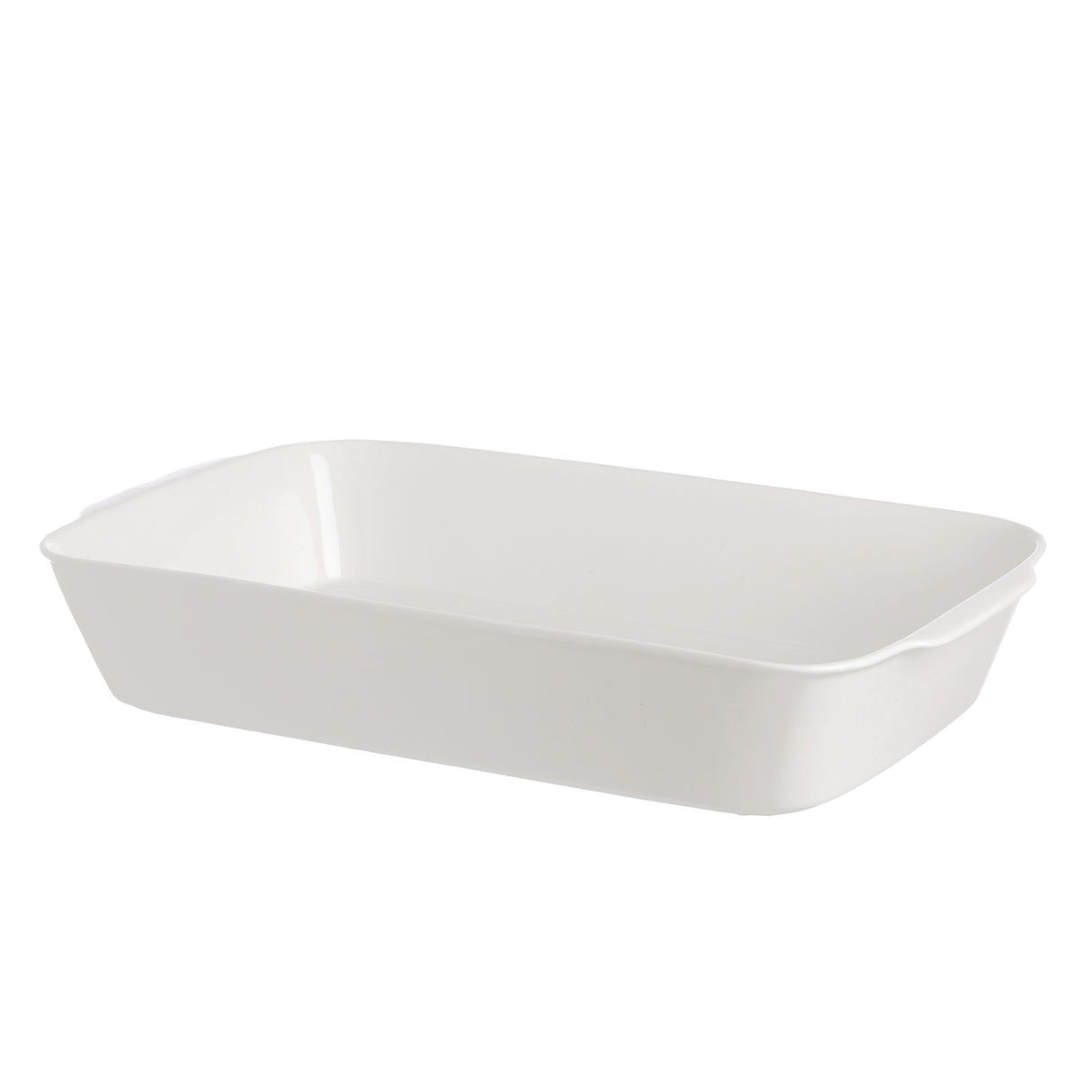 LA PORCELLANA BIANCA - Anghiari Rounded rectangular baking tray 31x19cm