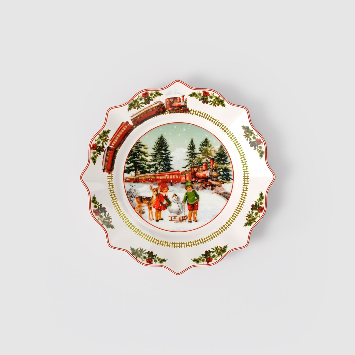 VILLEROY & BOCH Annual Christmas Edition 2025 Piatto Colazione 24cm Porcellana