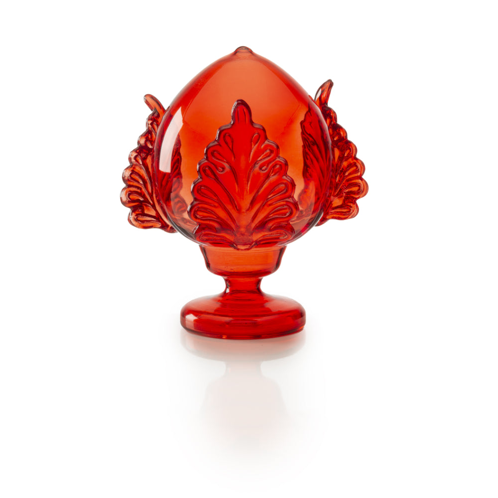 PALAIS ROYAL Pumo Pomo Pugliese Decorazione Rosso H20cm Rosso Vetro