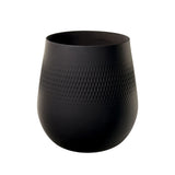 VILLEROY & BOCH Manufacture Collier Nero Vaso Carré 22,5cm Porcellana