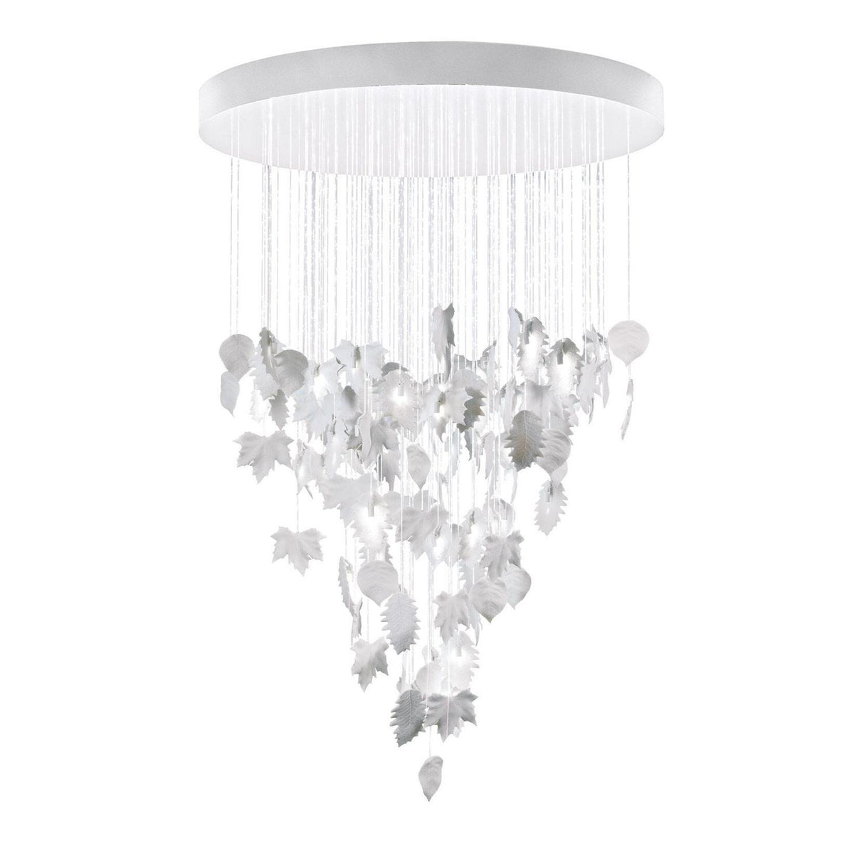 LLADRO' Chandelier Magic Forest 110 M 185x110cm Porcellana