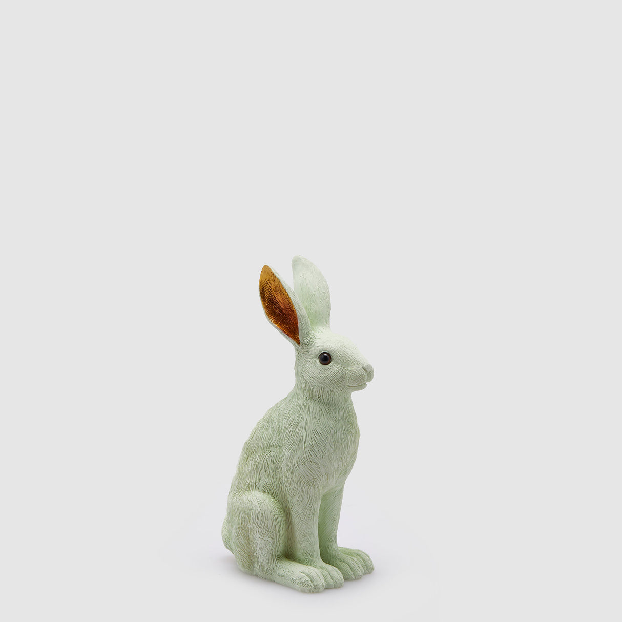 EDG Enzo De Gasperi Mint Green Polyresin Rabbit 27cm Easter Decoration