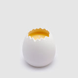 EDG Enzo De Gasperi Scented Candle Egg 12x8cm Yellow Ceramic Easter Decoration Cotton