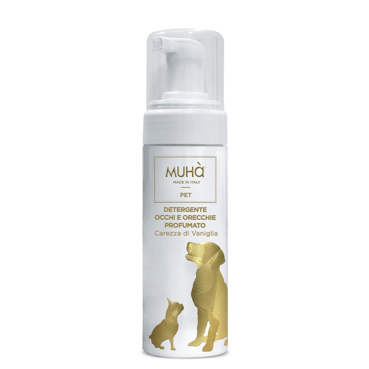 MUHA' Mousse Occhi per Cani 100ml Carezza di Vaniglia