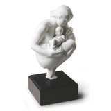 LLADRO' Statue Sculpture Figure in Porcelain Bond of Love 30cm Mother with Child Maternity