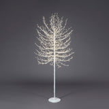 EDG Enzo De Gasperi Beech Christmas Decoration White Christmas Tree 900 LED 180cm