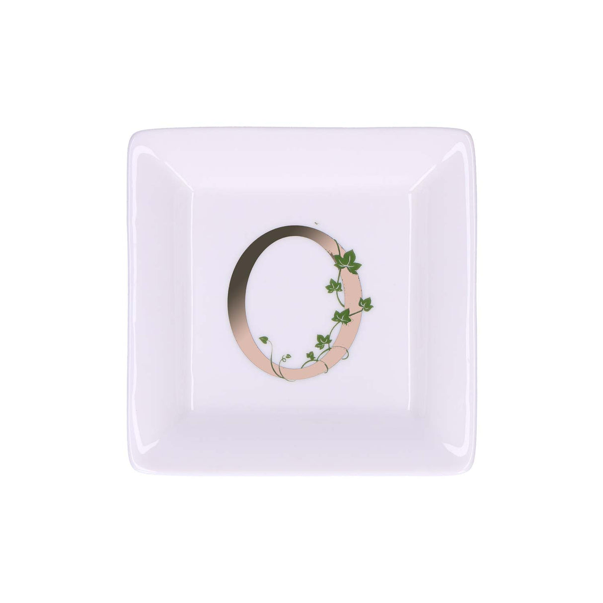 LA PORCELAINA BIANCA - Adorato Square Saucer "O" 10cm