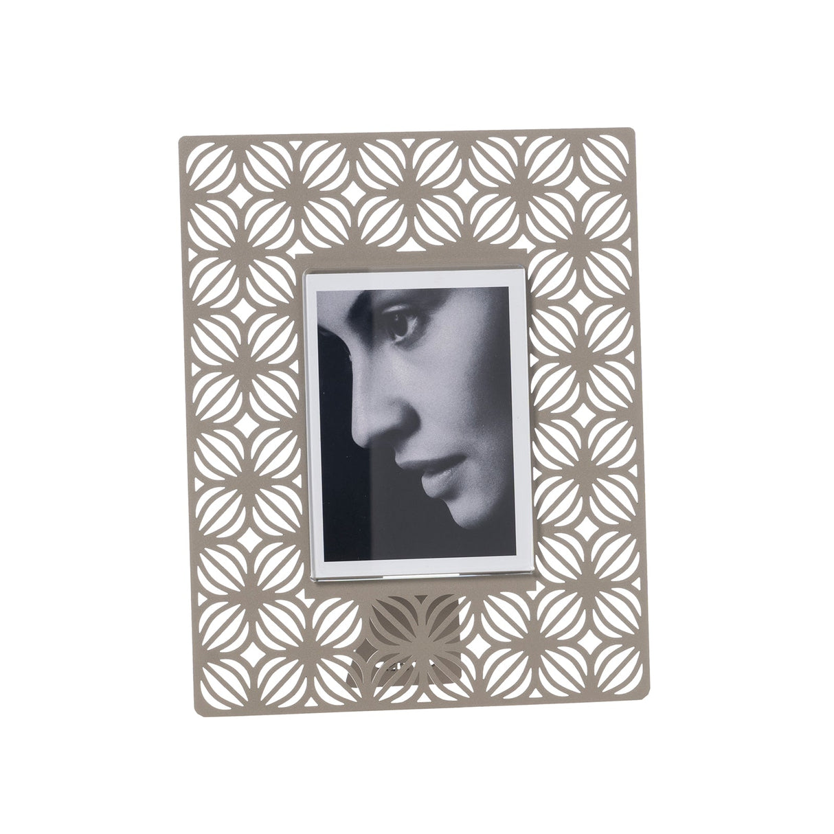 ARTI & MESTIERI Portafoto di Design Ikat Piccolo Sabbia