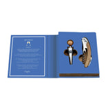 EASY LIFE Set Vino 2 Pezzi Tappo Vino e Cavatappi in Confezione Regalo