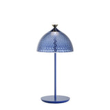 KARTELL Pumo Lamp Lampada da Tavolo Blu 43x20cm PMMA