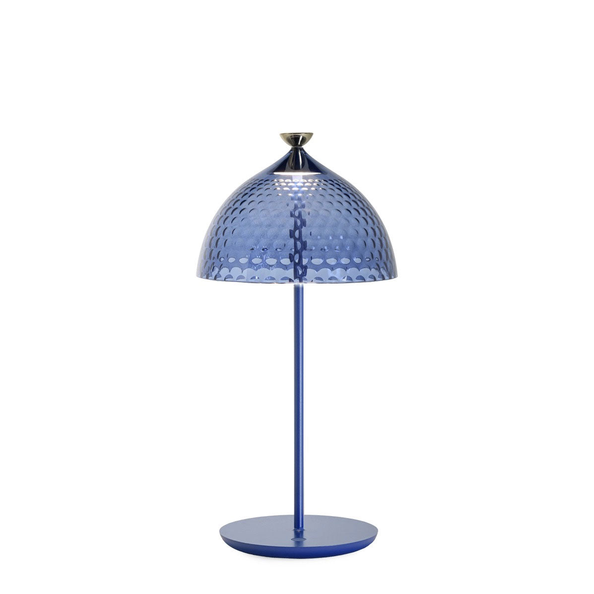 KARTELL Pumo Lamp Lampada da Tavolo Blu 43x20cm PMMA