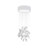 LLADRO' Chandelier Niagara 060 M 155x60cm Porcellana