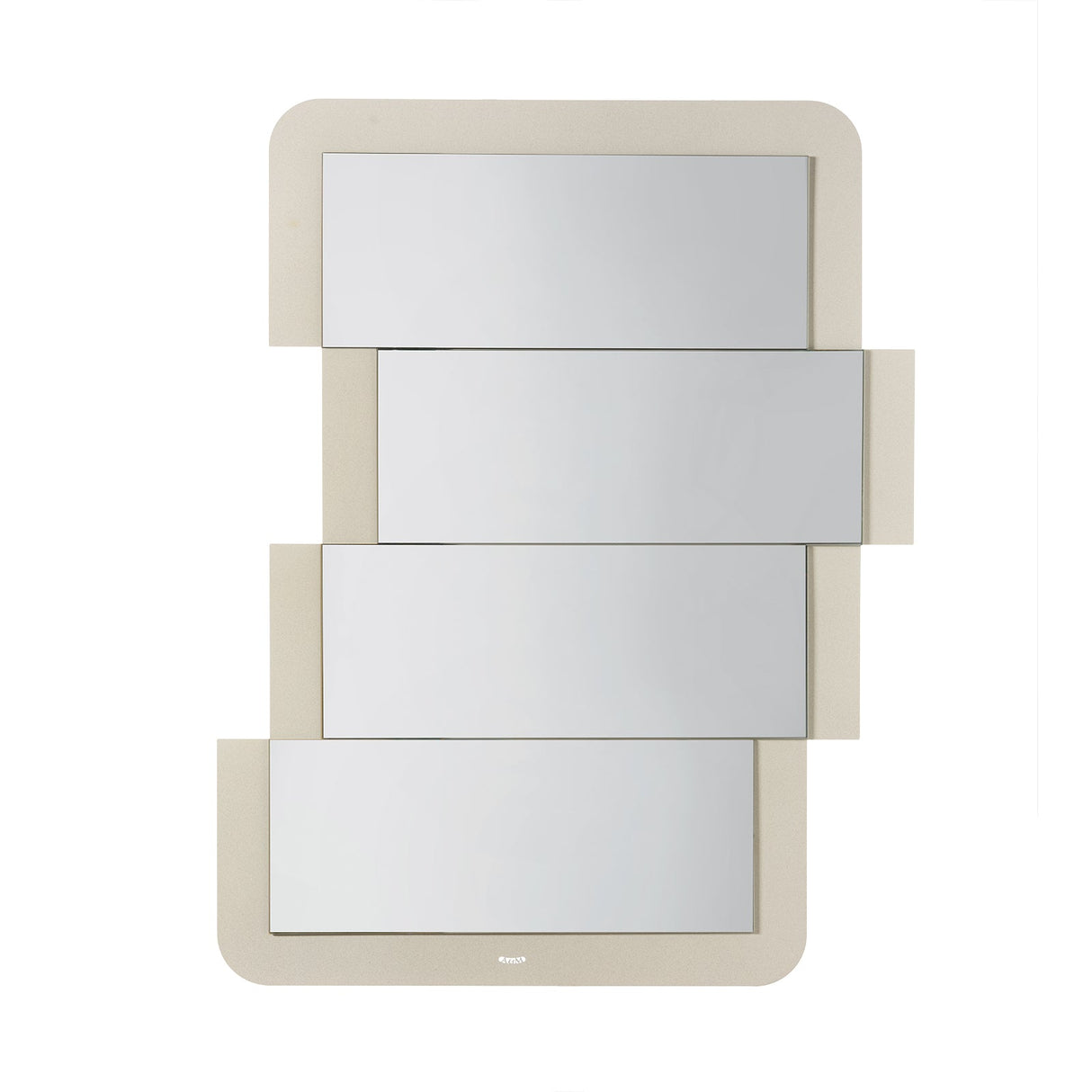 ARTI & MESTIERI Specchio Particolare Pixel Avorio 82x63cm