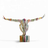 DRIMMER Trash Statua Scultura Uomo 28x49cm Poliresina