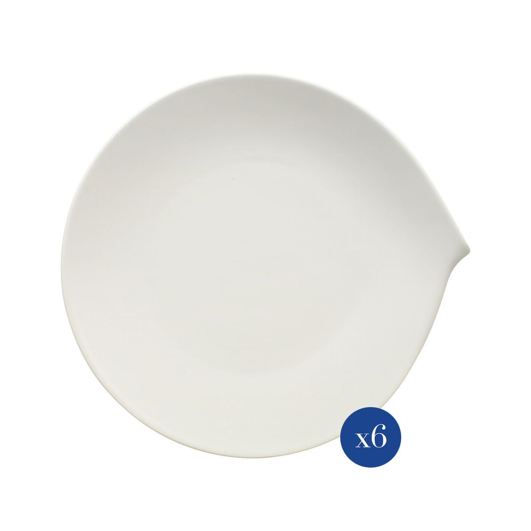 VILLEROY & BOCH - Flow Servizio Tavola 6 Pezzi Piatto Piano 28cm 1034202620