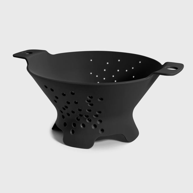 Scolapasta Cosmo Blim Plus in polipropilene colore carbon black