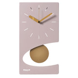 ARTI & MESTIERI Orologio da Parete di Design Moderno Eclipse Pendolo Gelso