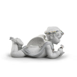 LLADRO' Figurina Mio Amato Angelo 26x49cm Porcellana