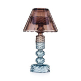 EMÒ ITALIA Candeliere con Paralume Lilla 24cm Fango