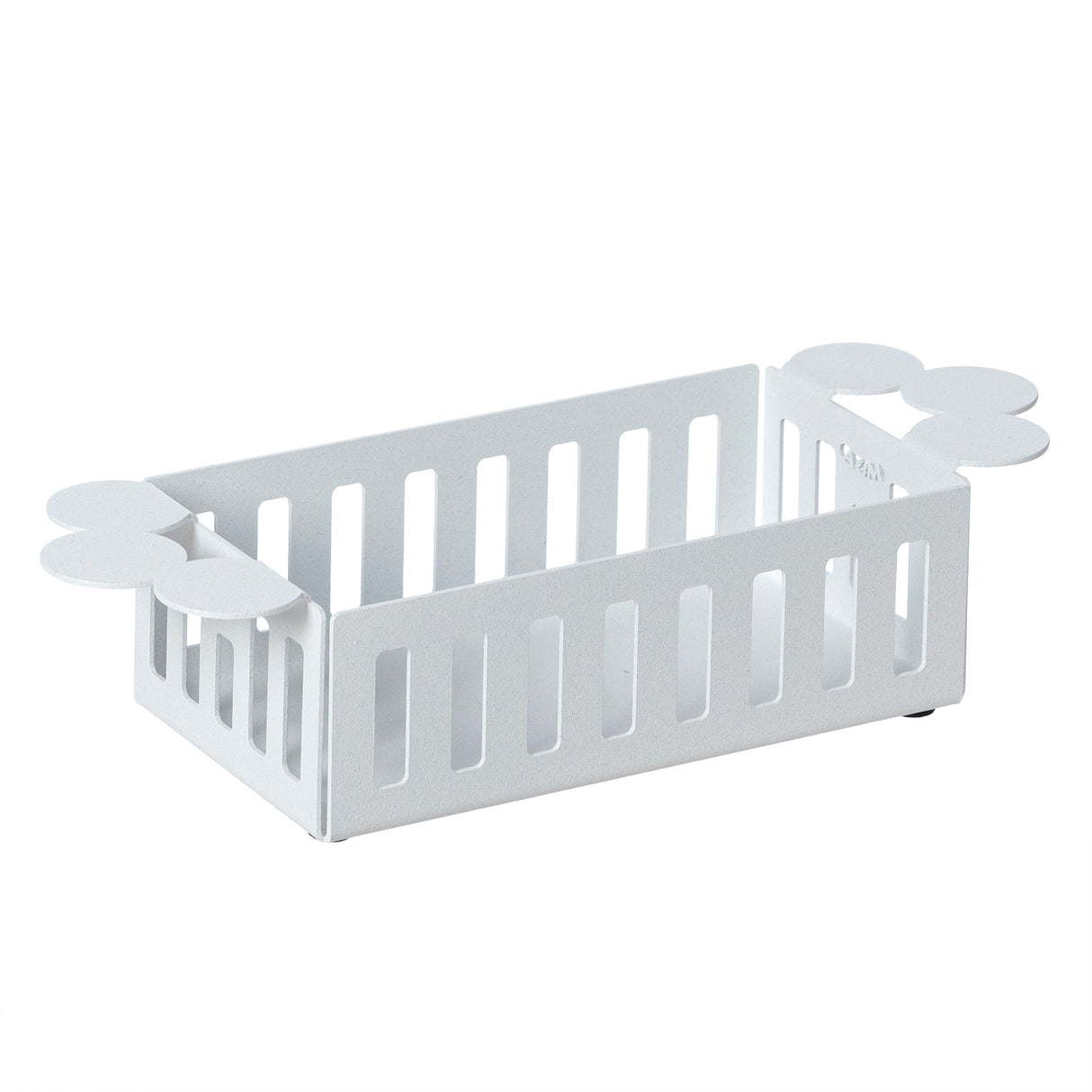 ARTI & MESTIERI Porta Bicchieri Old Bianco Marmo 12x28cm