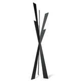 ARTI & MESTIERI Appendiabiti da Terra di Design Zeus Nero 40x177cm