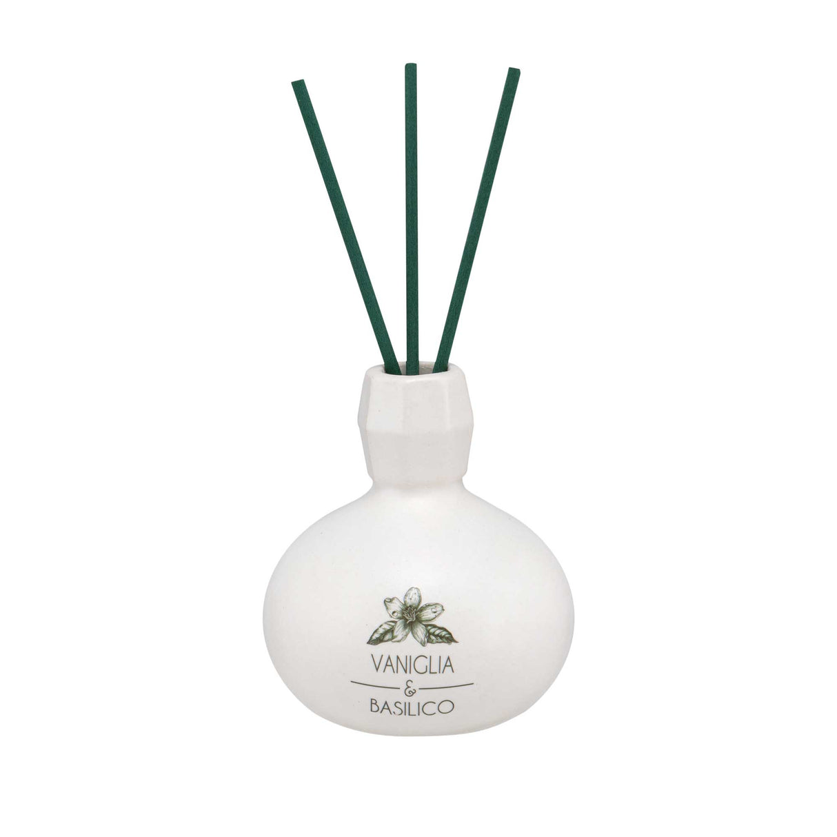 LA PORCELLANA BIANCA Sensalia Profumatore a Bastoncini 50ml Vaniglia e Basilico Porcellana