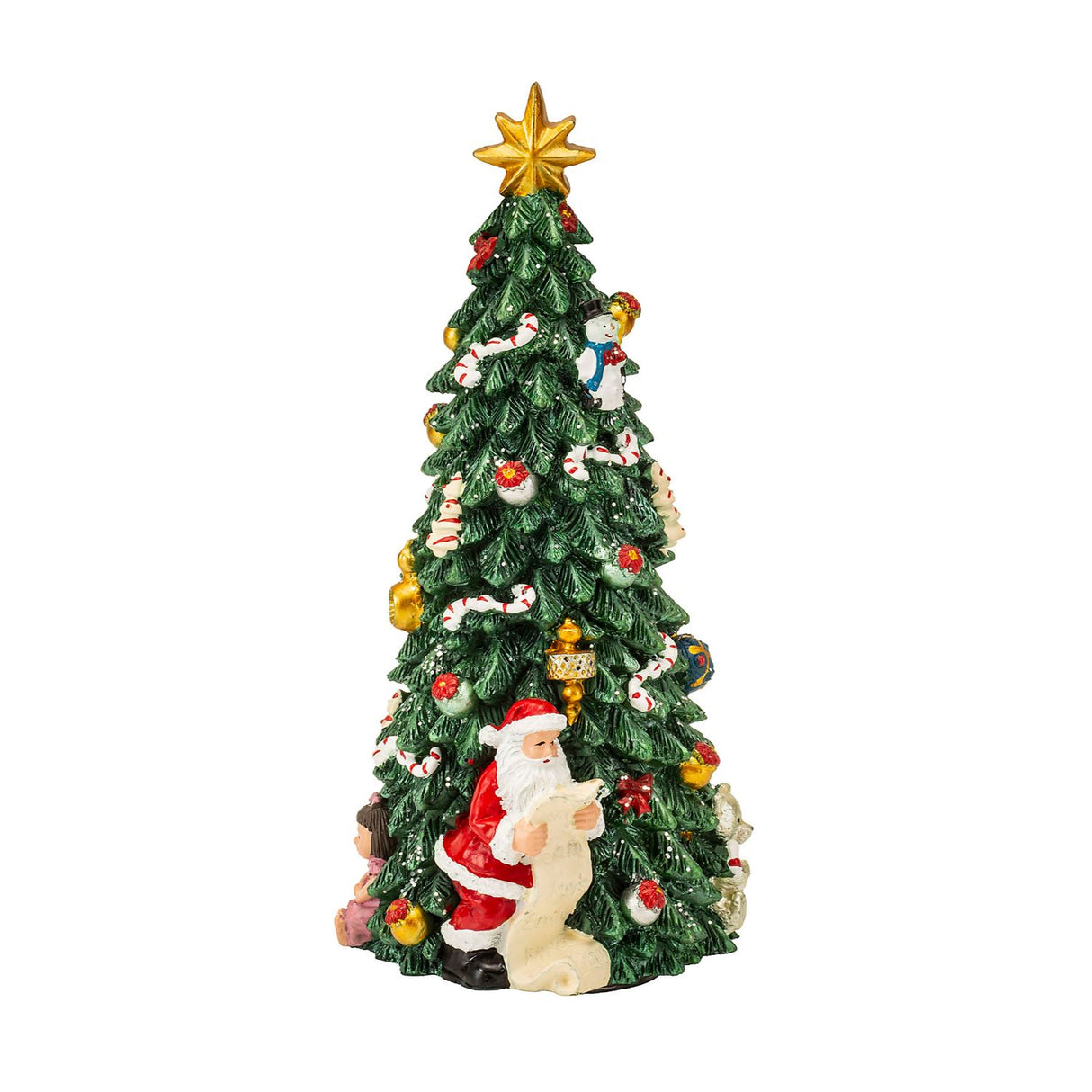 NOEL by Lamart Carousel Music Box with Movement and Music 22cm Polyresin