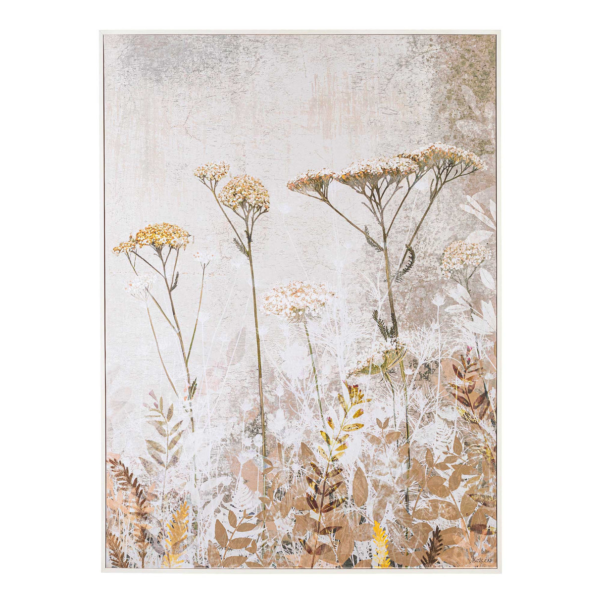 BIZZOTTO Quadro Stampa su Tela Dipinta a Mano Gallery 120x90cm