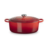 LE CREUSET Cocotte Ovale Evolution 31cm Ciliegia Ghisa Vetrificata