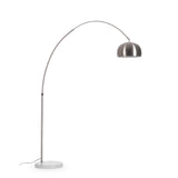 BIZZOTTO Lampada da Terra ad Arco Class 230cm Acciaio Base in Marmo