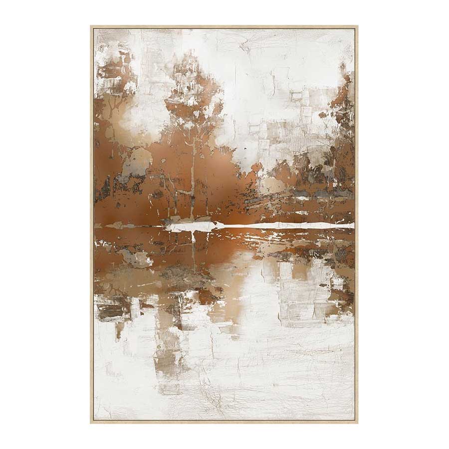 BIZZOTTO Quadro Stampa su Tela Dipinta a Mano Bold 82,6x122,6cm