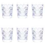 VILLA D'ESTE HOME TIVOLI Marrakech Set 6 Bicchieri Acqua 240ml Trasparente Vetro