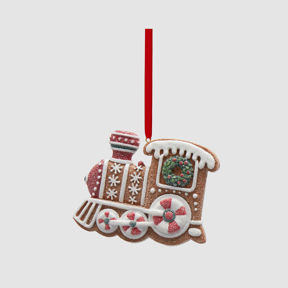 EDG Enzo De Gasperi Addobbo Decorazione Natalizia Decomix Treno 11x11cm