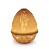 LLADRO' Litofania Zarathustra 12x9cm Porcellana