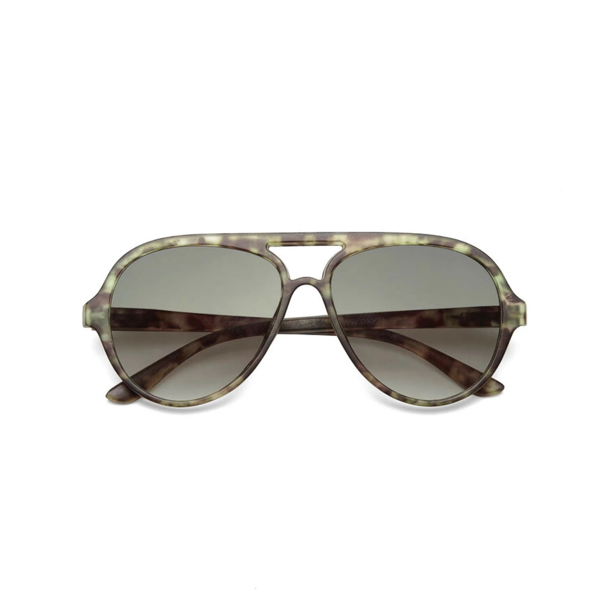 OKKIA Alessio Occhiali da Sole Unisex Goccia Kale Avana
