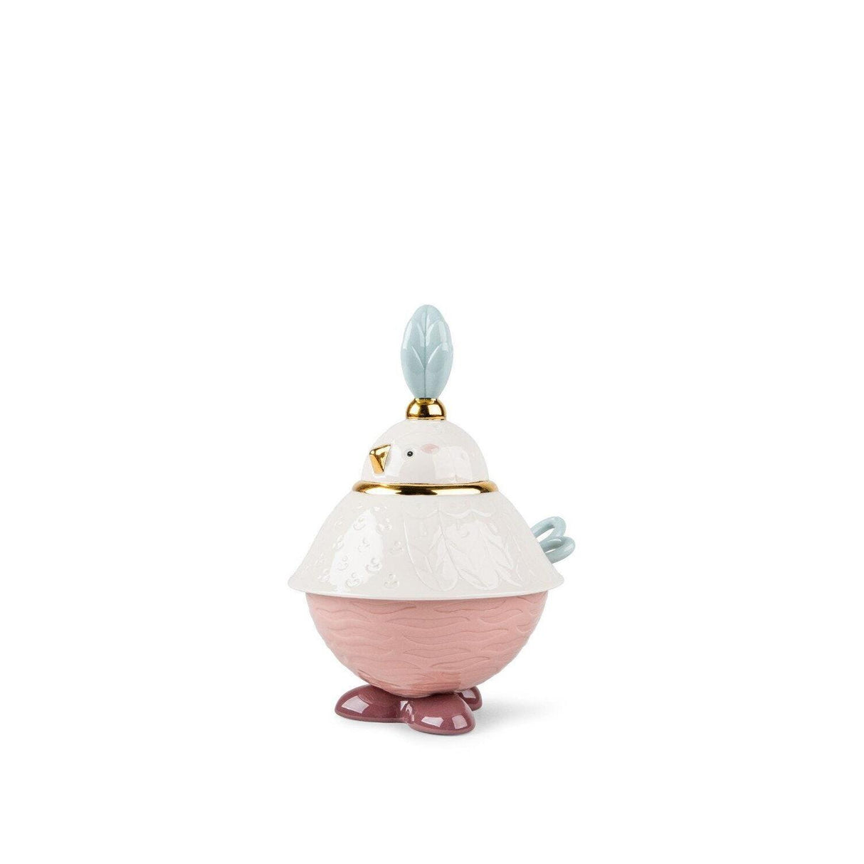 LLADRO' Zuccheriera Kawki 21x14cm Porcellana