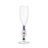 ICHENDORF Schiaccianoci Flute Soldatino 23x7cm Vetro Borosilicato