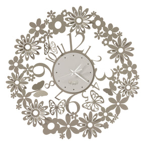 Orologio da parete Margherite Arti e Mestieri in metallo 50 cm