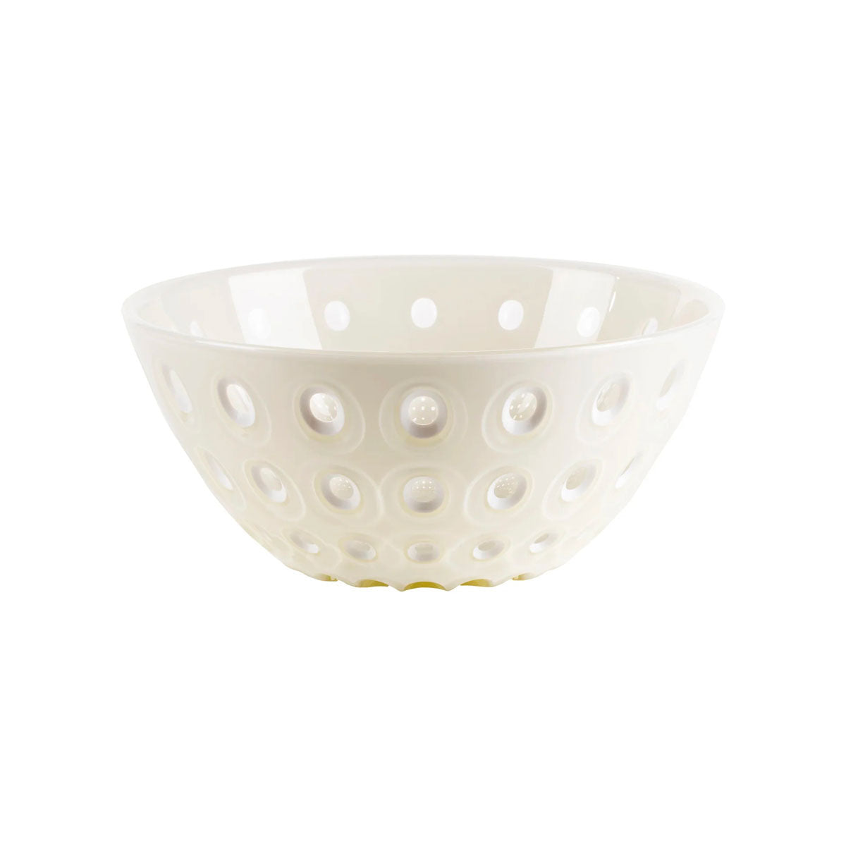 GUZZINI Le Murrine Ciotola Insalatiera 25cm Bianco Perla Plastica