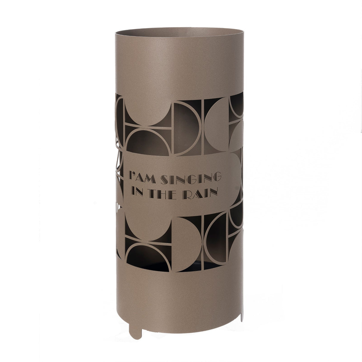 ARTI & MESTIERI Portaombrelli Moderno Singing In The Rain Beige