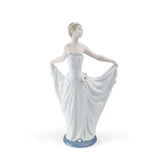 LLADRO' Figurina Ballerina 30x18cm Porcellana