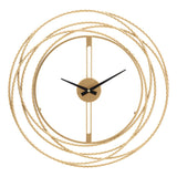 MAURO FERRETTI Gold Strips Wall Clock 50x4 cm