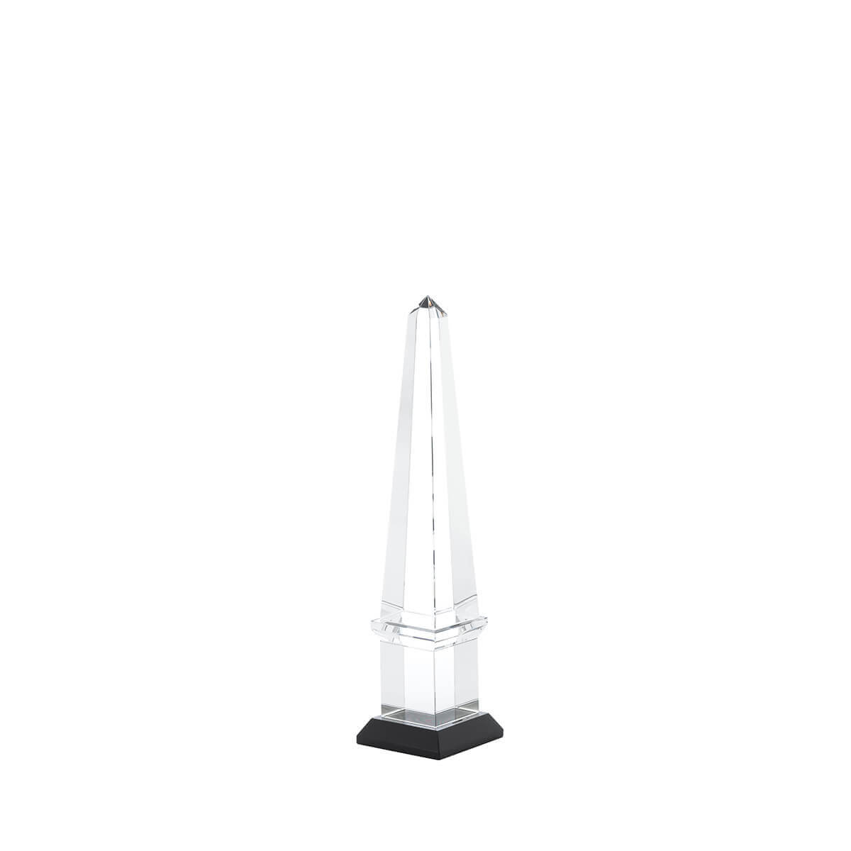 ABHIKA Obelisco Decorazione  in Cristallo 33cm