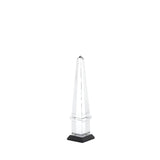 ABHIKA Obelisco Decorazione  in Cristallo 33cm